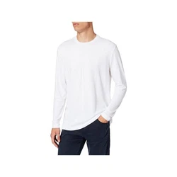 bugatti Poloshirt T-Shirt Weiß/Dunkelblau/Creme/Grau