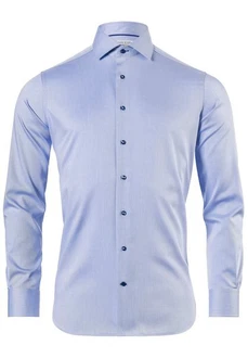 Vincenzo Boretti Businesshemd gerader Schnitt Blau/Hellblau/Dunkelblau