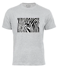 T-Shirt Black & White Zebra Eye