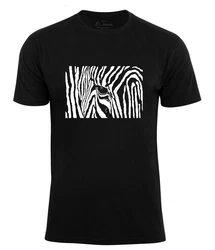 Cotton Prime T-Shirt Zebra Eye Schwarz/Weiß