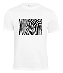 Cotton Prime T-Shirt Zebra Eye Schwarz/Weiß