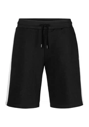 Sweatshorts seitlicher Streifen mit Logodruck