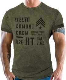 T-Shirt fr US Army Fans: Delta Combat Crew