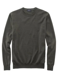 OLYMP Rundhalspullover Strick Casual 