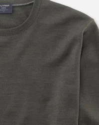 OLYMP Rundhalspullover Strick Casual 