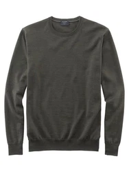 OLYMP Rundhalspullover Strick Casual 