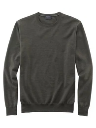 Rundhalspullover Strick Casual moderner Strickpullover