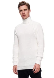 Rusty Neal Rollkragenpullover  Weiß/Creme