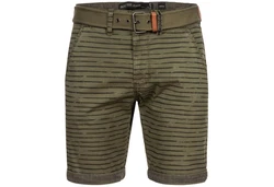 Indicode Chinoshorts Arroyo Dunkelgrün/Khaki/Grün