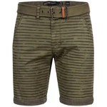 Indicode Chinoshorts Arroyo Dunkelgrün/Khaki/Grün