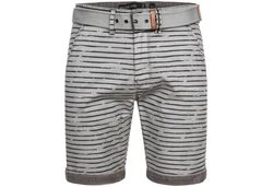 Indicode Chinoshorts Arroyo Dunkelgrau/Grau/Hellgrau/Schwarz