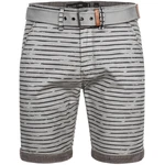 Indicode Chinoshorts Arroyo Dunkelgrau/Grau/Hellgrau/Schwarz