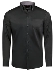 Huber Langarmhemd Button-Down Kragen Regular Fit (HU-0098) HU-0098