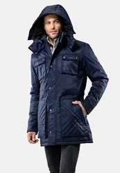 Vincenzo Boretti Winterjacke Stehkragen 