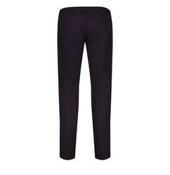 MAC Chinohose Dunkelblau/Lila