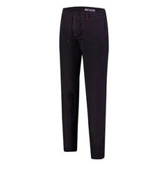 MAC Chinohose Dunkelblau/Lila
