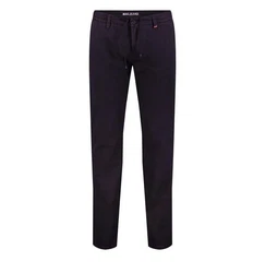 MAC Chinohose Dunkelblau/Lila