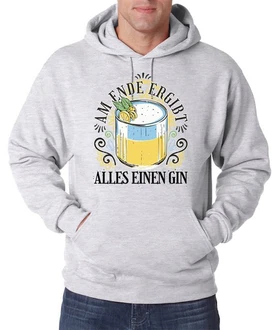 Youth Designz Kapuzenpullover Gin Tonic Motiv Youth Designz Kapuzenpullover Gin Tonic Motiv