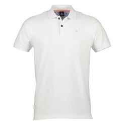 LERROS Poloshirt Creme/Weiß