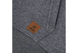 riverso Herren Kapuzenpullover RIVNiklas Regular Fit Hoodie Dunkelgrau/Grau/Hellgrau