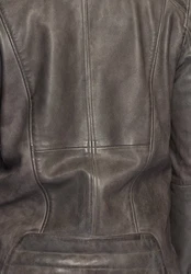 Maze Bikerjacke Flint Dunkelgrau/Grau/Dunkelblau/Hellgrau