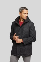 Kurzjacke mit Wollanteil