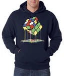 Youth Designz Kapuzenpullover Magic Cube Hoodie Mischfarben/Dunkelblau/Blau