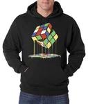 Youth Designz Kapuzenpullover Magic Cube Hoodie Mischfarben/Schwarz/Blau