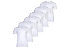 BOSS T-Shirt TShirtVN Classic Weiß/Dunkelblau/Creme