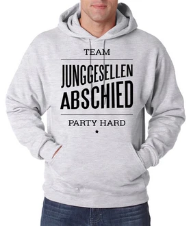 Youth Designz Kapuzenpullover TEAM JUNGGESELLEN ABSCHIED PARTY HARD Youth Designz Kapuzenpullover TEAM JUNGGESELLEN ABSCHIED PARTY HARD
