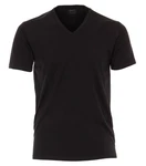 VENTI T-Shirt V-Neck Schwarz/Dunkelbraun/Dunkelgrau/Grau/Khaki