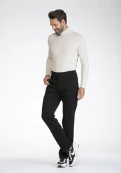 Brühl Milano II Swingpocket 5-Pocket Hose Weiß/Schwarz/Beige/Creme/Braun