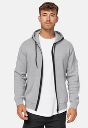 Indicode Strickpullover Reilly Hellgrau/Grau