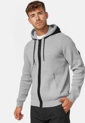 Indicode Strickpullover Reilly Hellgrau/Grau