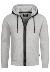 Indicode Strickpullover Reilly Hellgrau/Grau