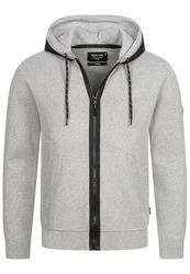 Indicode Strickpullover Reilly Hellgrau/Grau