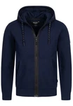 Indicode Strickpullover Reilly Dunkelblau/Hellblau