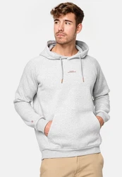 Indicode Kapuzenpullover Virginia Grau/Hellgrau