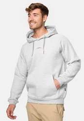 Indicode Kapuzenpullover Virginia Grau/Hellgrau