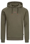 Indicode Kapuzenpullover Virginia Dunkelgrün/Khaki