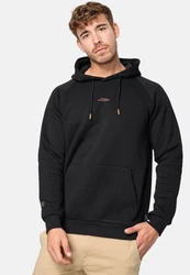 Indicode Kapuzenpullover Virginia Schwarz
