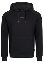 Indicode Kapuzenpullover Virginia Schwarz