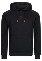 Indicode Kapuzenpullover Virginia Schwarz