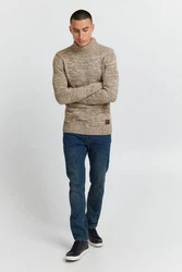 !Solid Rollkragenpullover Philaremo Melange