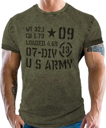 T-Shirt fr US Army Combat Fans: 07-Div