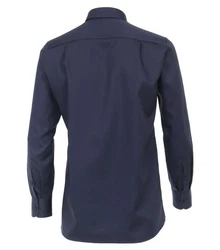 CASAMODA Langarmhemd Comfort Fit Dunkelblau