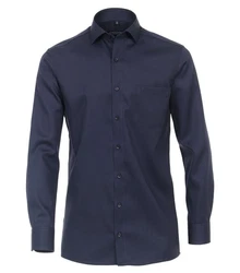 CASAMODA Langarmhemd Comfort Fit Dunkelblau