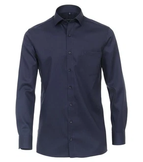CASAMODA Langarmhemd Comfort Fit Dunkelblau