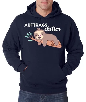 Youth Designz Kapuzenpullover Faultier Auftrags Chiller Hoodie Youth Designz Kapuzenpullover Faultier Auftrags Chiller Hoodie