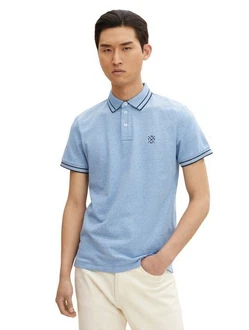 TOM TAILOR Poloshirt TWOTONED